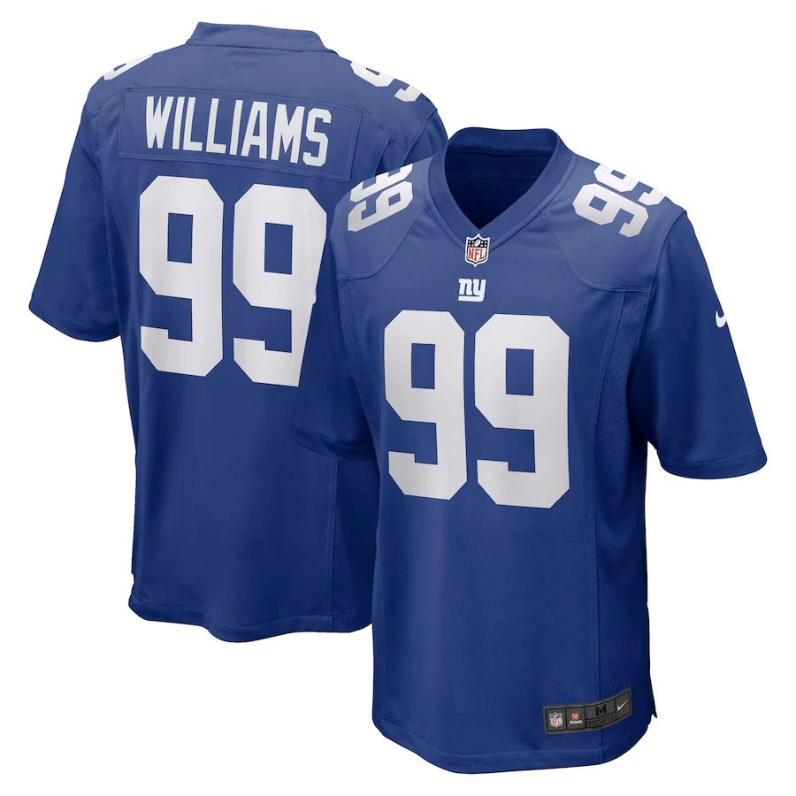 Men New York Giants #99 Leonard Williams Nike Royal Game NFL Jersey